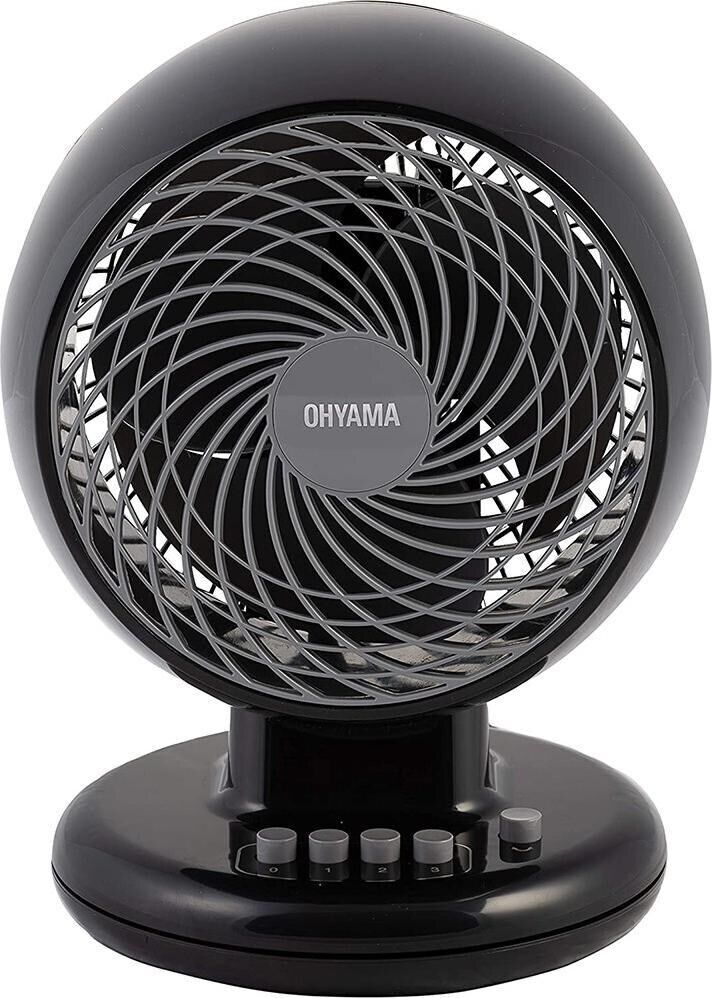 [531410] Woozoo Pöytäpuhallin 230V 32W, Musta