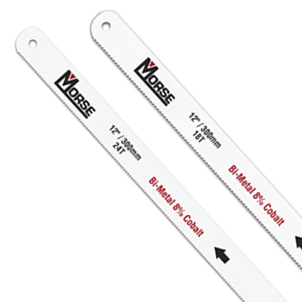 Morse Rautasahanterä Bi-Metal 12" 300mm 24T, 10kpl/pkt