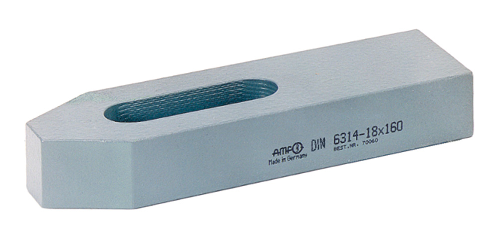 [70086] AMF Fastening iron 22x200mm Din6314 Straight