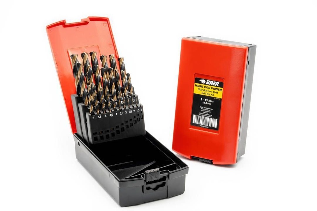 [BP1130] Baer HSSE Power drill set 1-13 mm 3-level