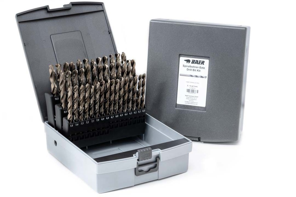 [BE6100] Baer HSSE Extreme drill set Ø6-10 mm