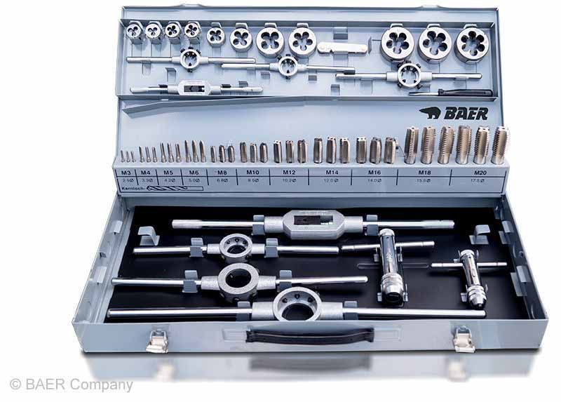 [10360009146] Baer Threading tool set M 3 - 20 HSS