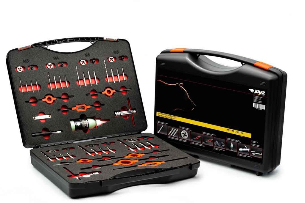 [BU312] Baer ULTRA thread tool set M 3 - M 12