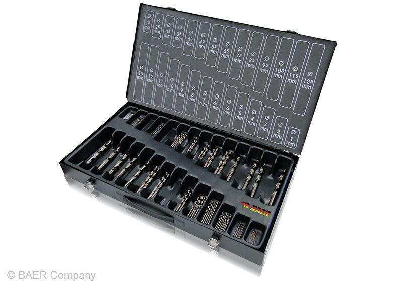 [BM1130] Baer HSSE Extreme drill set Ø1-13 mm (Briefcase)