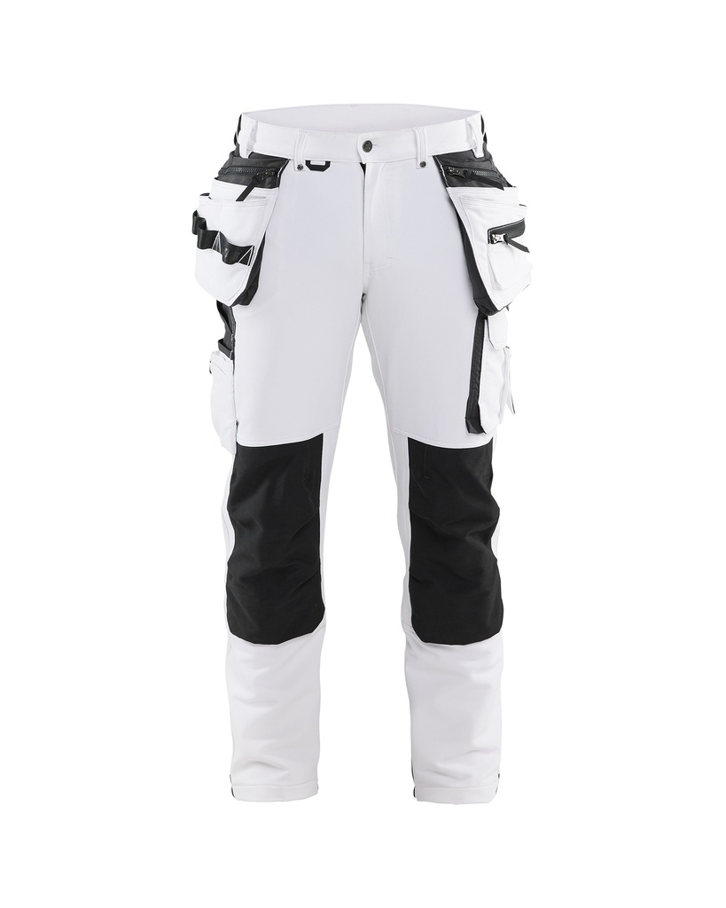 [107916451098 C44] Blåkläder 1079 Maalarin riipputaskuhousut 4-way stretch (C44)
