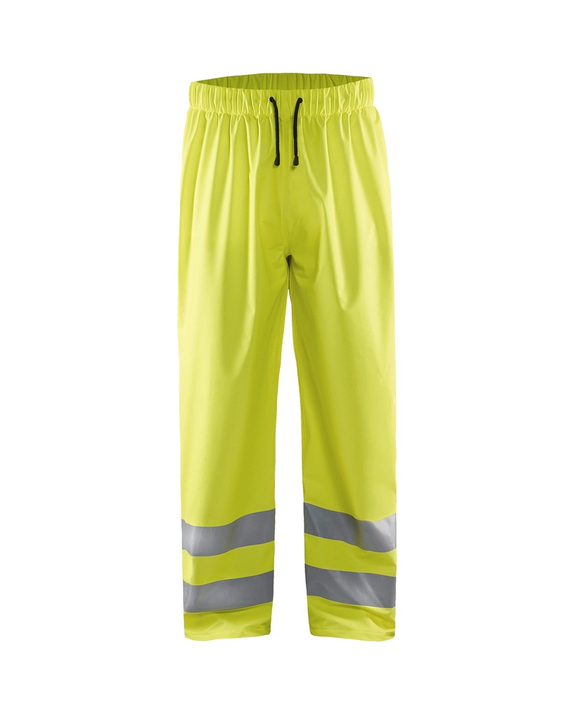 [138420003300 XS] Blåkläder 1384 Highvis rain pants, LEVEL 1 (Reflective Yellow, XS)