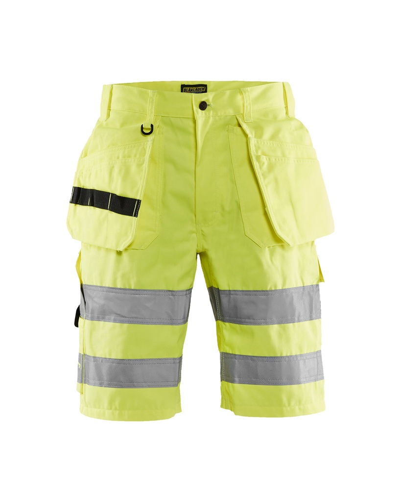 [153518113300 C44] Blåkläder 1535 Highvis shorts (Reflective Yellow, C44)