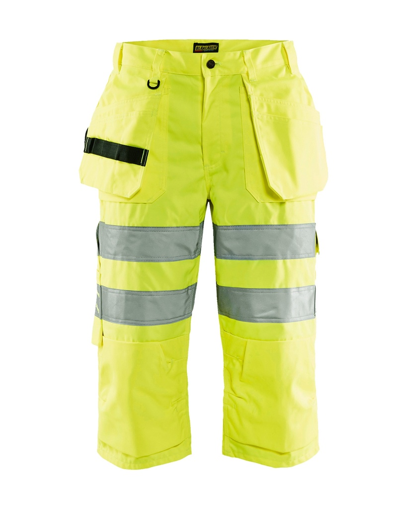 [153918113300 C44] Blåkläder 1539-1811 Highvis piraattihousut (Huomio keltainen, C44)