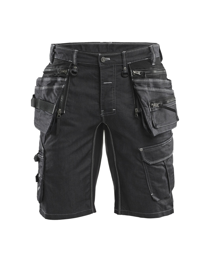 [199211419900 C44] Blåkläder 1992 X1900 shorts stretch (Black  , C44)