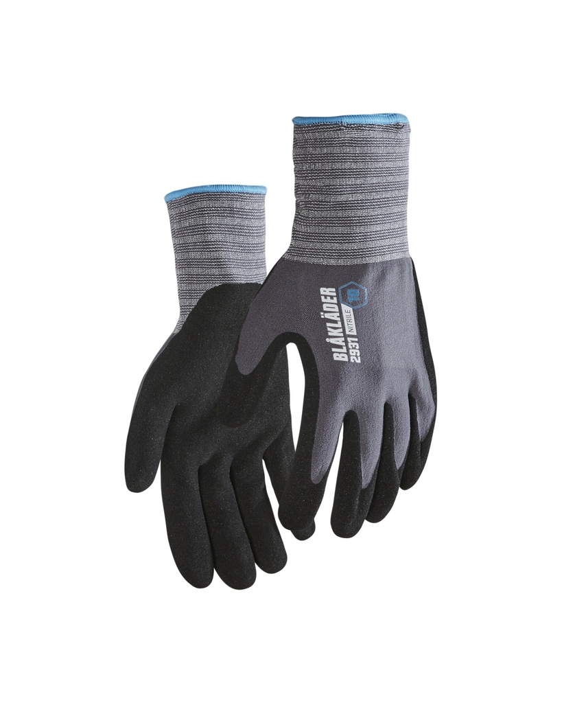 [293114549400 6] Blåkläder 2931 Work gloves, nitrile coated (6)