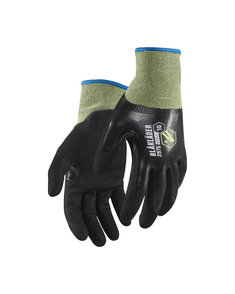 [297514769900 7] Blåkläder 2975 Cut protection gloves B, nitrile coated (7)