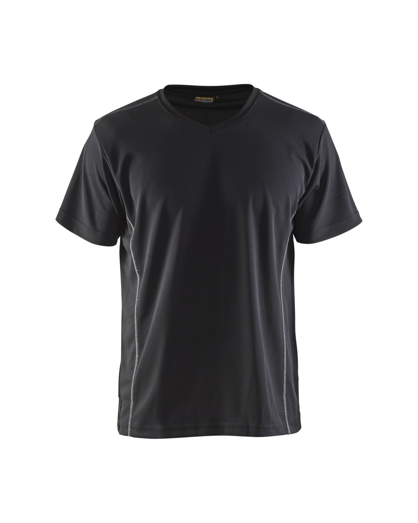 [332310519900 XS] Blåkläder 3323 Functional t-shirt, UV protection (Black  , XS)