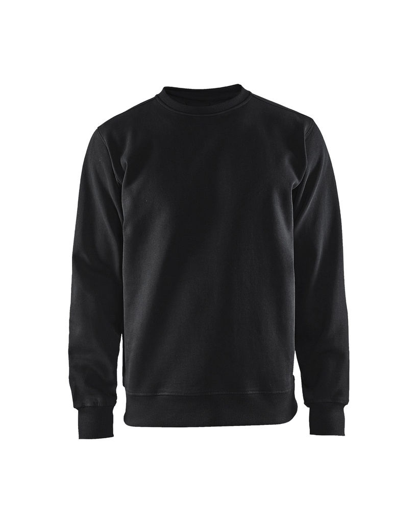 [336410489900 XS] Blåkläder 3364 Collegepaita (Musta, XS)