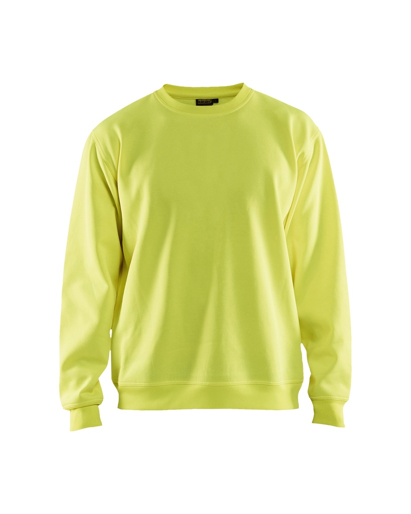 [340110743300 XS] Blåkläder 3401 Collegepaita (Huomio keltainen, XS)