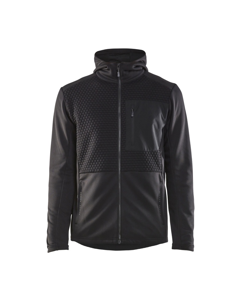 [354025269900 XS] Blåkläder 3540-2526 Hoodie with zipper (XS)