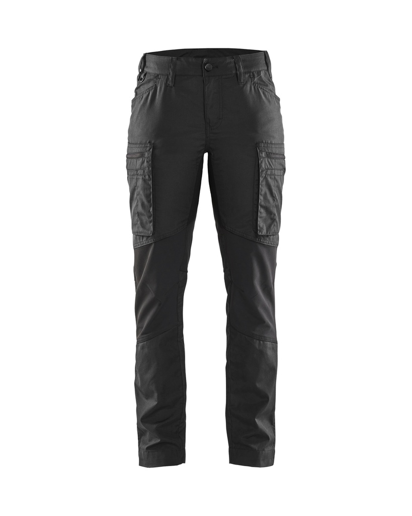 [715918459900 C30] Blåkläder 7159-1845 Women's trousers Stretch (Black  , C30)