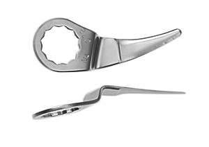 Fein Z-taivutettu kaareva leikkuuterä 80mm x 45mm, 2 kpl/pakkaus