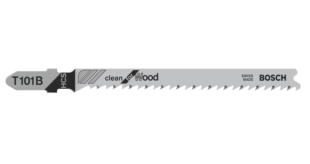 [2608630030] Bosch Jigsaw blade T 101 B 5 pcs Wood