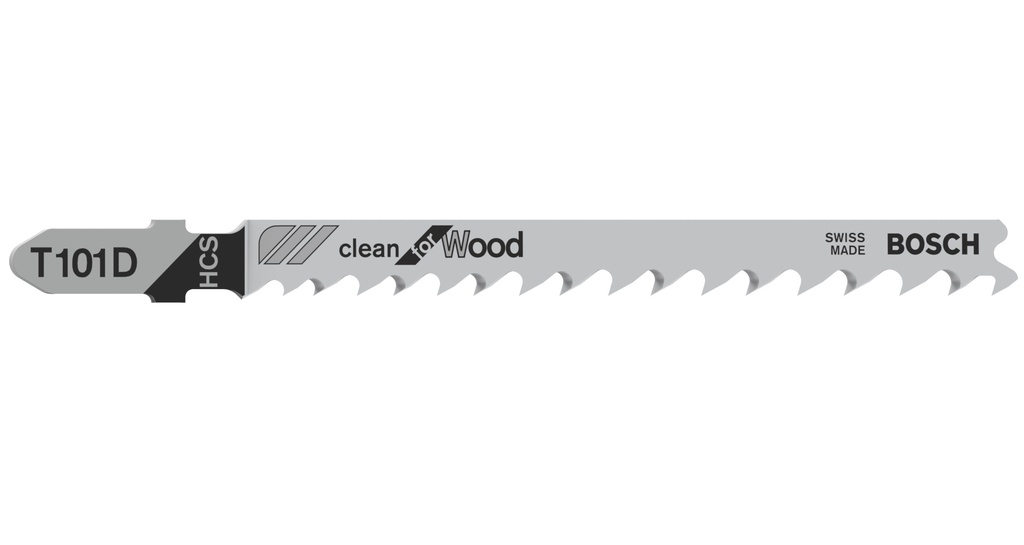 [2608630032] Bosch Jigsaw blade T 101 D 5 pcs Wood