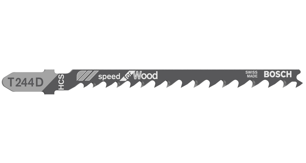 [2608630058] Bosch Jigsaw blade T 244 D 5 pcs Wood