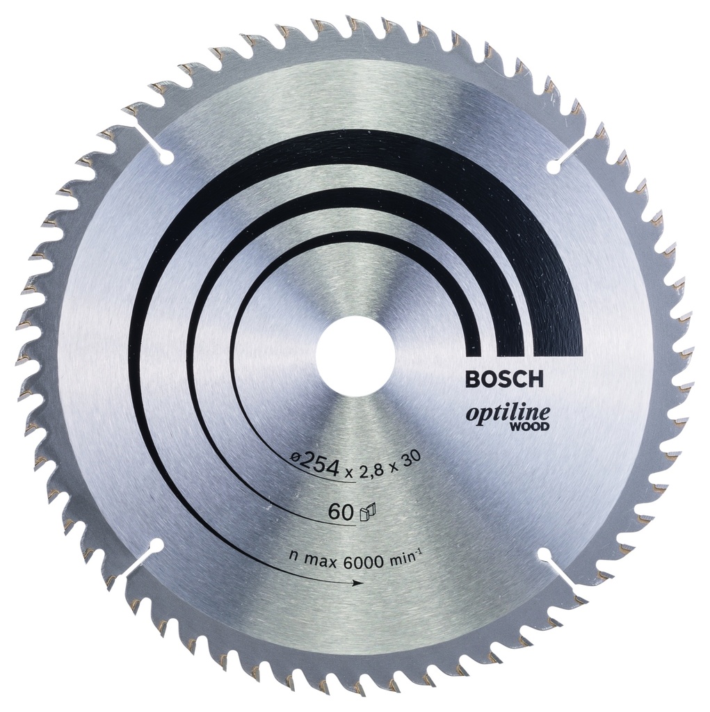 [2608640444] Bosch Pyörösahanterä 254x2,8x30 Z60 OP