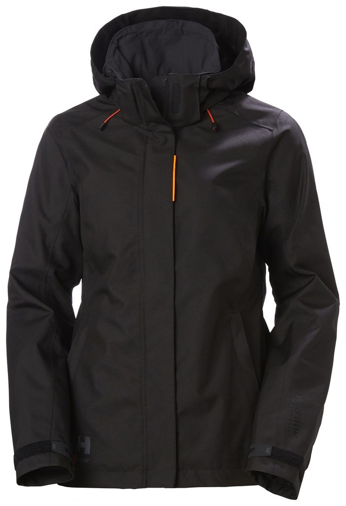 [71240_990-XS] Helly Hansen 71240 Luna Women's Shell Jacket (Black  , XS)