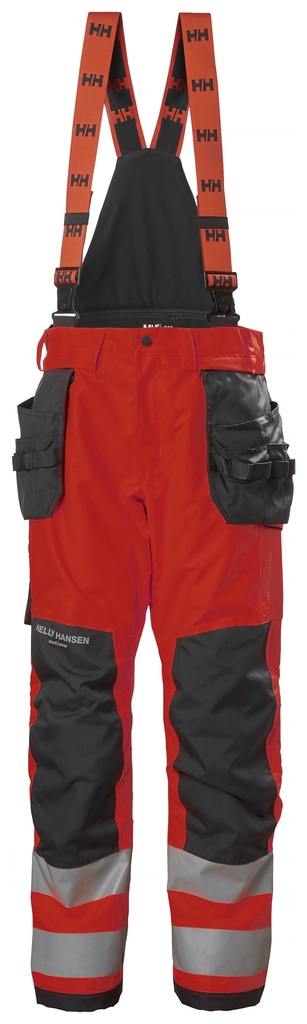 [71491_169-C44] Helly Hansen 71491 Alna 2.0 Huomio Talvi Riipputaskuhousut lk.2 (Punainen/Eebenpuu, C44)