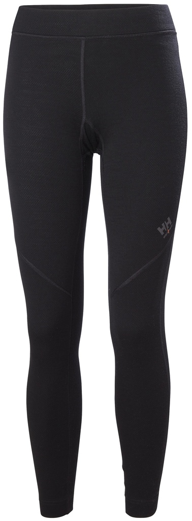 [75520_990-XS] Helly Hansen 75520 HH Lifa Naisten Merinovillahousut (Musta, XS)