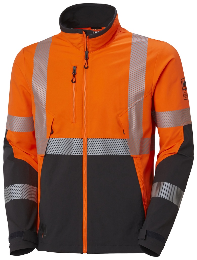 [77203_269-XS] Helly Hansen 77203 ICU Brz Huomiotakki (Oranssi/Eebenpuu, XS)