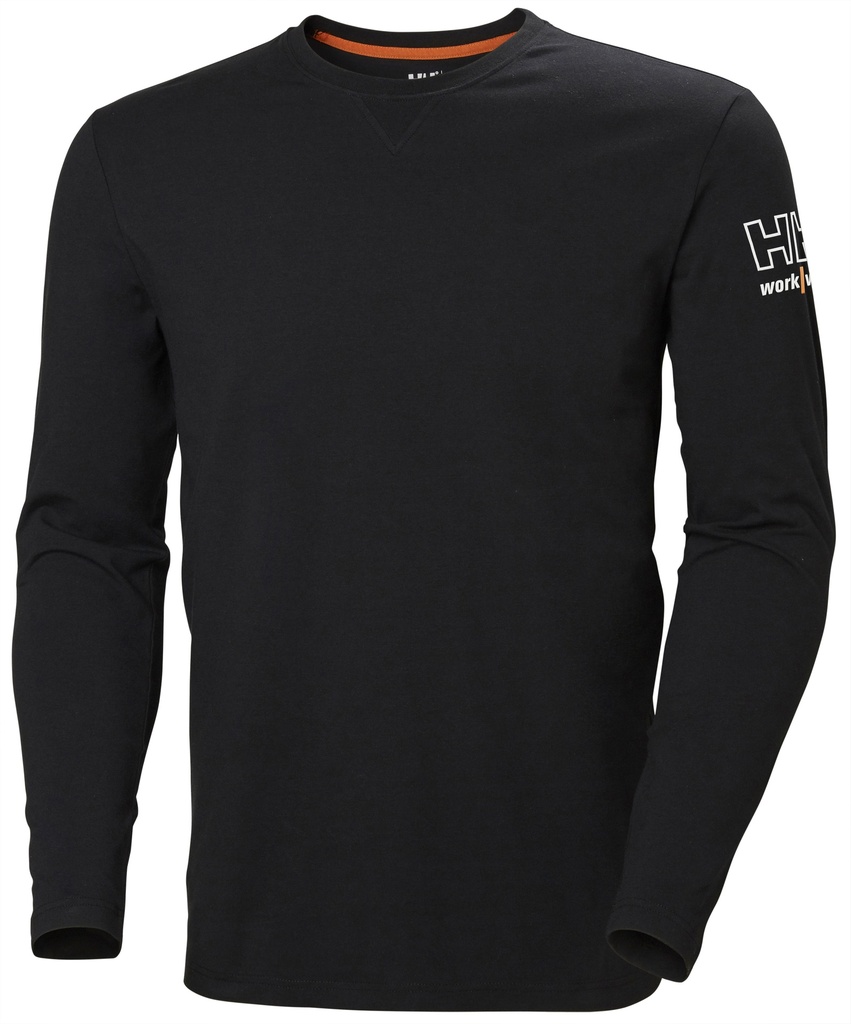 [79242_990-XS] Helly Hansen 79242 Kensington Pitkähihainen Paita (Musta, XS)