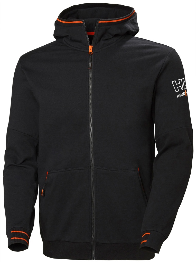 [79243_990-S] Helly Hansen 79243 Kensington Zip Huppari (Musta, S)