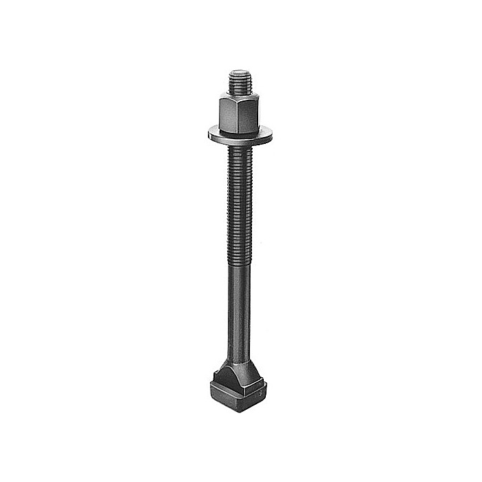 AMF T-Uraruuvi M12x14x63 Din787 10.9 sis. mutteri ja aluslevy
