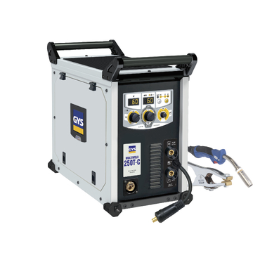 [078659] Gys Multiweld 250T-C Mig/Mag/MMA Hitsauskone- Tarvikkeilla