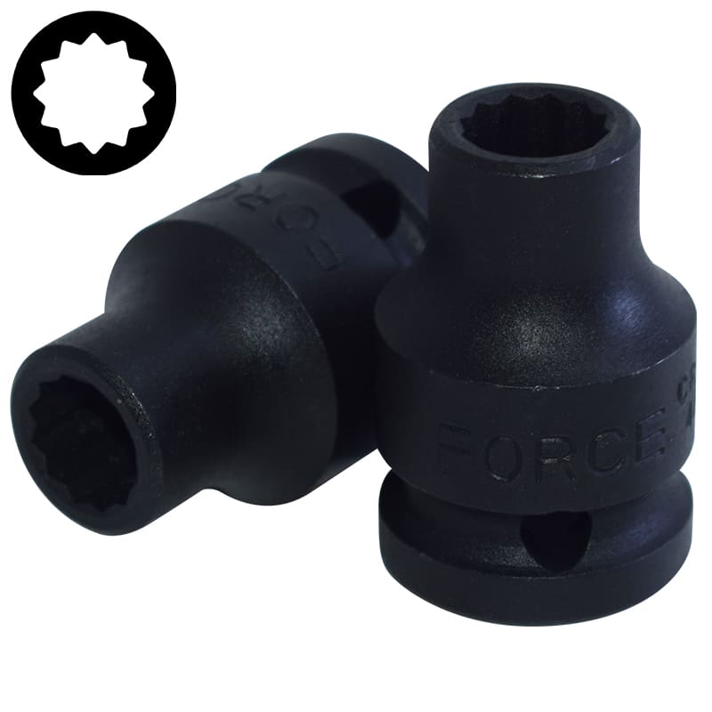 Force 12-Kulmakonehylsy 1/2" [448]