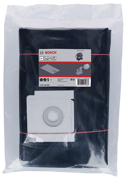 [2607432050] Bosch dust bag fabric GAS 35 H AFC 5 pcs