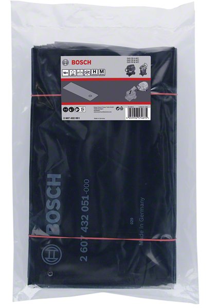 [2607432051] Bosch dust bag plastic GAS 35 H AFC 10 pcs