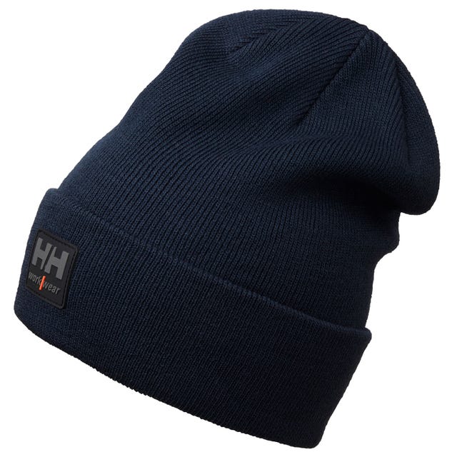 [79811_591-STD] Helly Hansen 79811 Classic Logo Beanie (Navy/Navy)