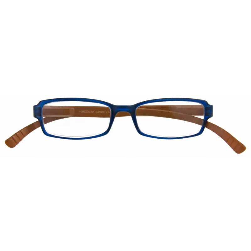 [G45900-1.5] I Need You Hangover Reading Glasses Blue/Brown +1.50