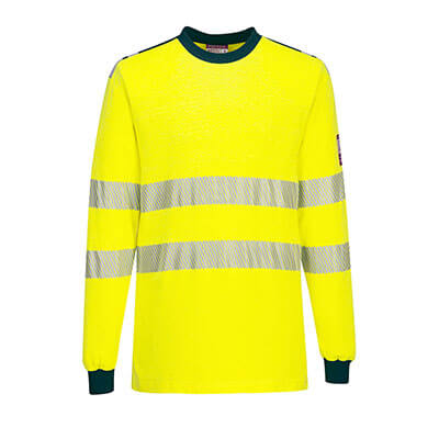 Portwest FR701 - WX3 Palosuojattu Hi-Vis pitkähihainen T-Paita