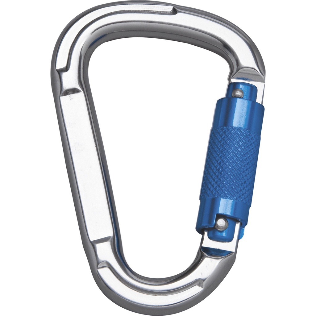 [47822] Zarges Twist locking gate alu carabiner, asymmetrical