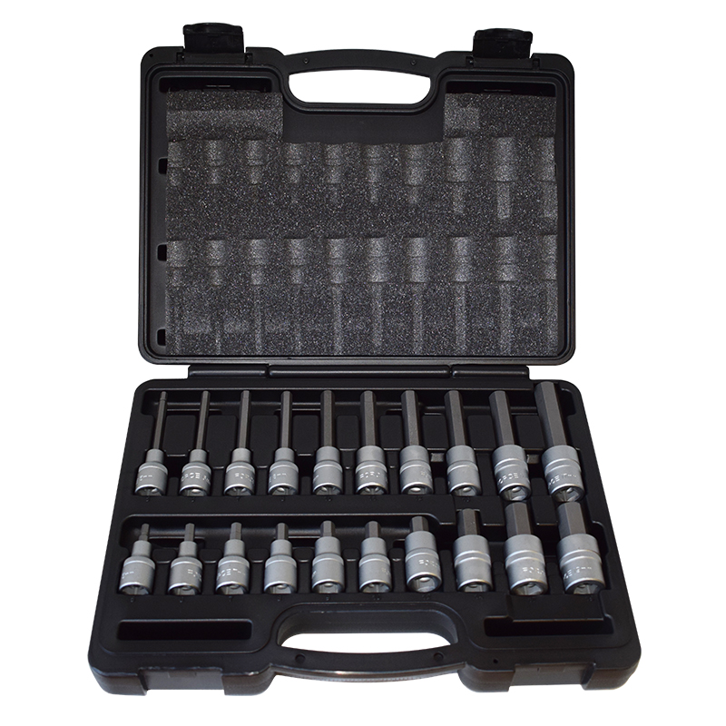 [4206] Force 6 Sockets 1/2", 5-19mm, 20 pieces