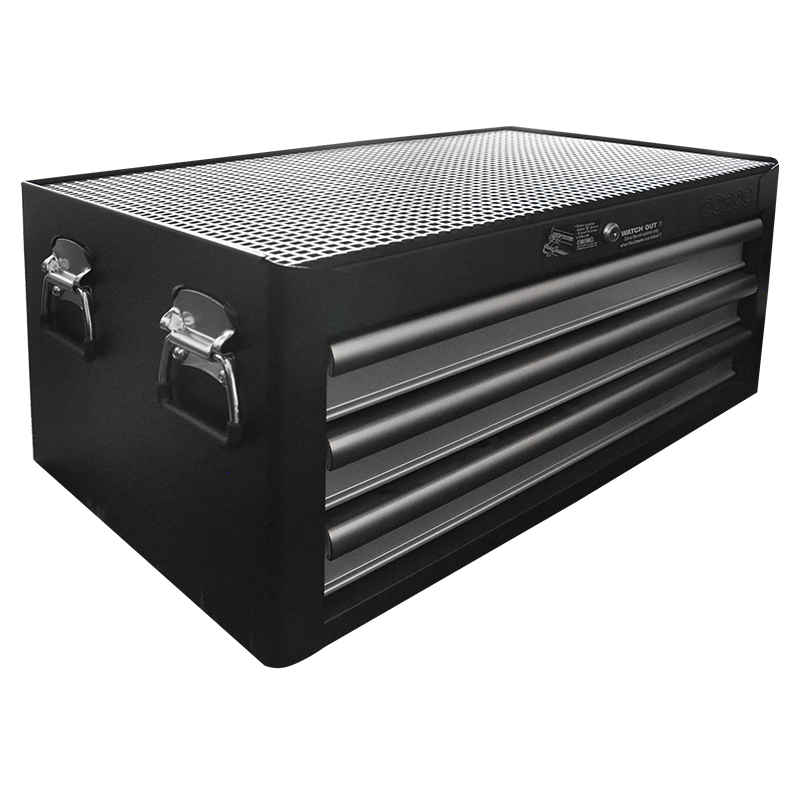 [50223] Force Tool chest, 3 Drawers 70x47x34cm, black