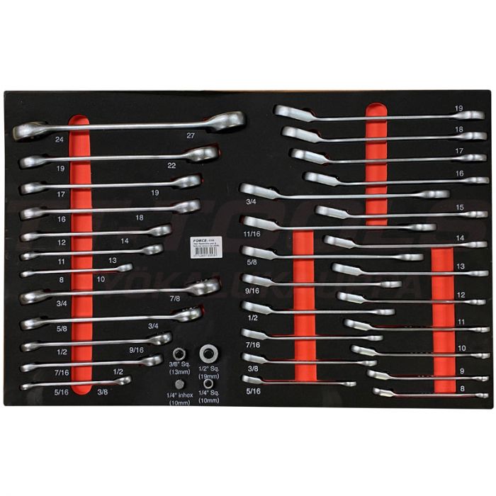 [5366] Force Foam Fixed links, Ratchet links, mm/inch