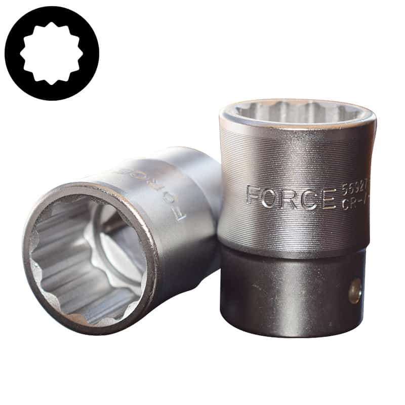 [56926] Force Hylsy 3/4"- 26mm, 12-kulma