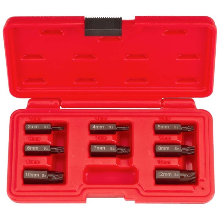 [908U2] Force Vastakierretappisarja, TORX, 3-12mm, 8-osaa