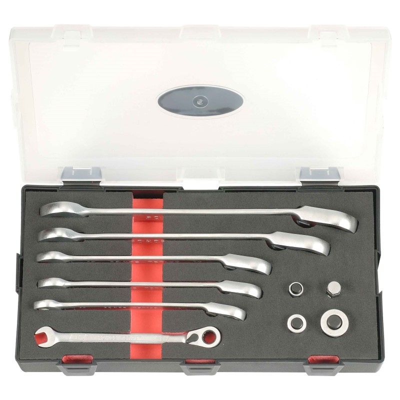 Force Ratchet Link Set 8-19mm, Pivot + Adapt.