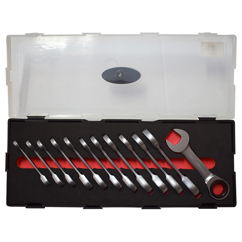 Force Foam Räikkälenkkisarja 8-19 mm, Suora , Lyhyt