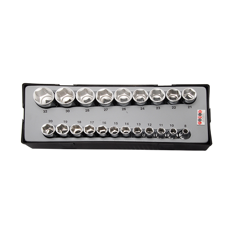 [T4212] Force Sockets 1/2", 8-32mm, 21 parts