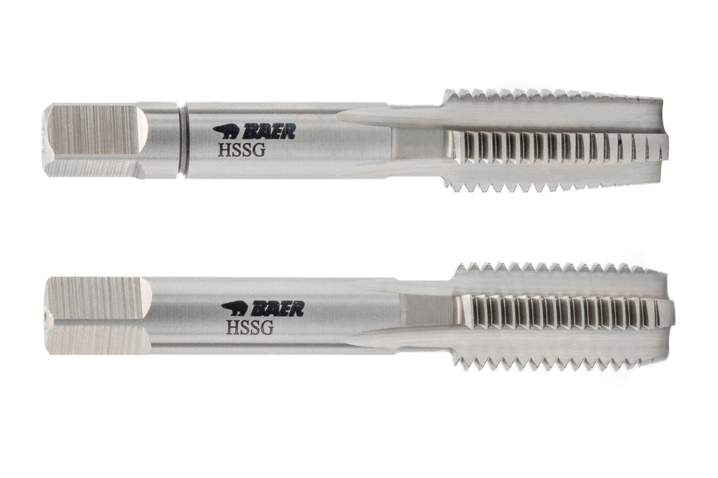 Baer HSSG MF Hand Tap Set - 2-pcs