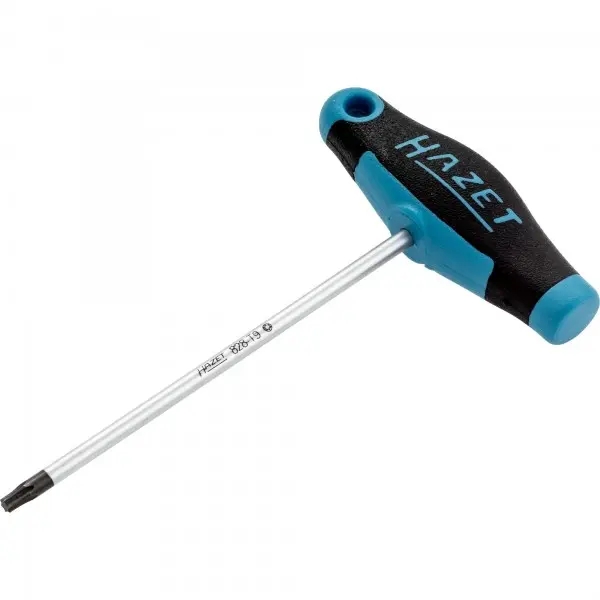 [828-T9] Hazet Torx key T9x80mm, T-Handle